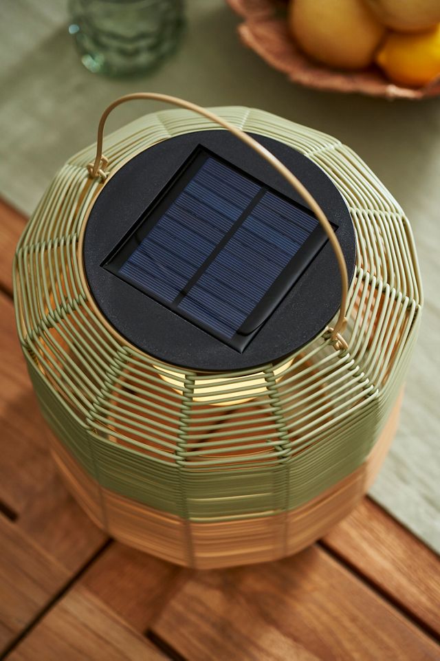 Two-Tone Rope Solar Lantern #3