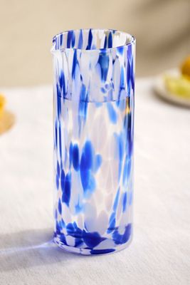Speckled Glass Carafe
