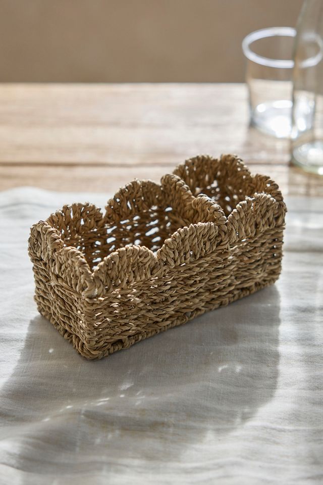 Seagrass Kitchen Storage Baskets, Set of 3 #3