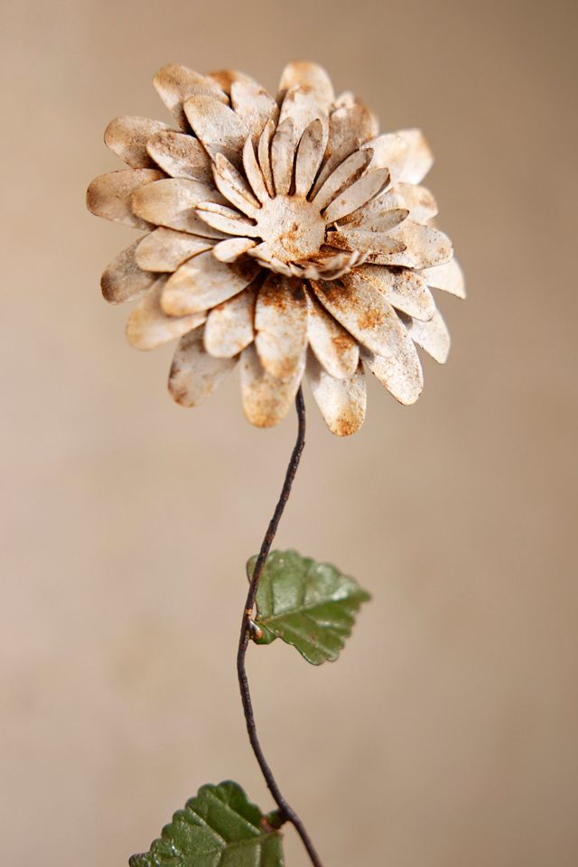 Flower Iron Stake + Stand, Low #1