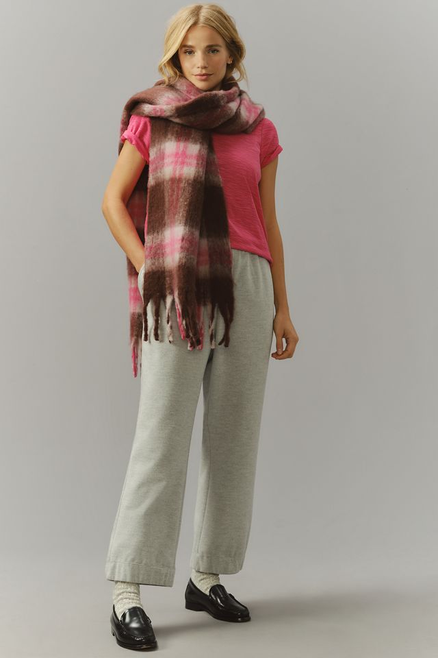 By Anthropologie Brushed Woven Scarf: Plaid Edition #2