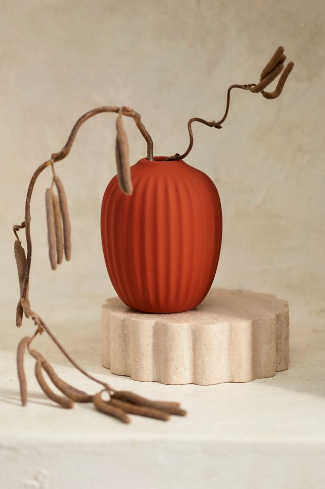 Matte Ceramic Bud Vase, Tall #1
