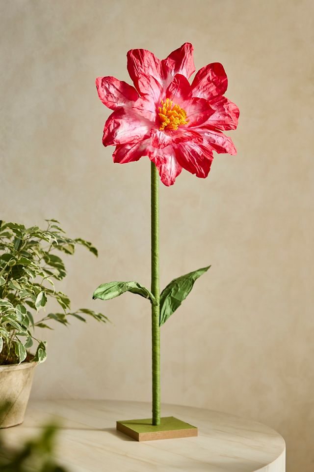 Paper Flower Stand, Tall #1