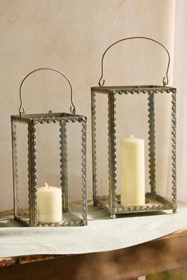 Antique Scalloped Lantern