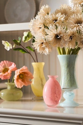 Bristol Glass Bud Vase