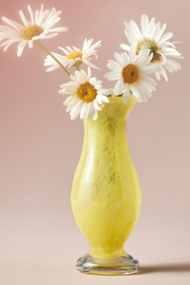 Anthropologie Bristol Soda Glass Bud Vase