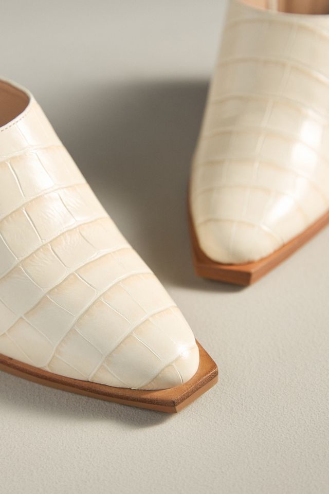 By Anthropologie Western Mule Heels #2