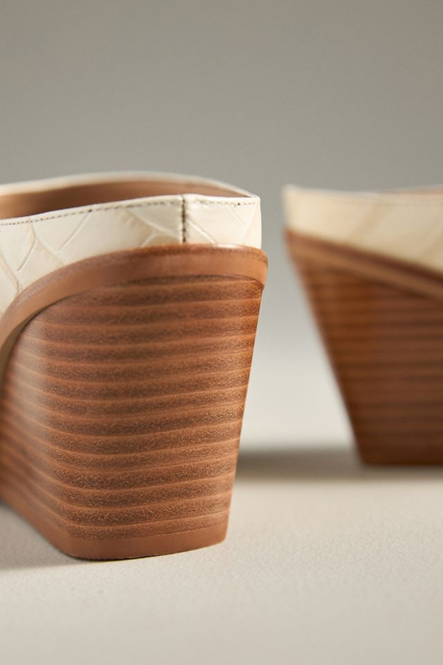By Anthropologie Western Mule Heels #3