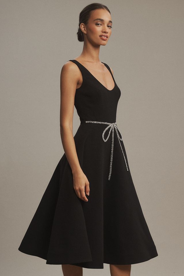 Helsi Helena Crystal Bow Fit & Flare Midi Dress #3