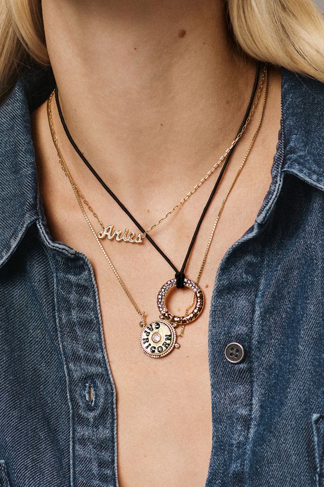 Zodiac Gold Necklace #2