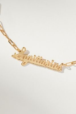 Shop By Anthropologie Gold-plated Zodiac Necklace