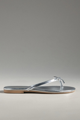 Seychelles Wishlist Thong Sandals In Silver