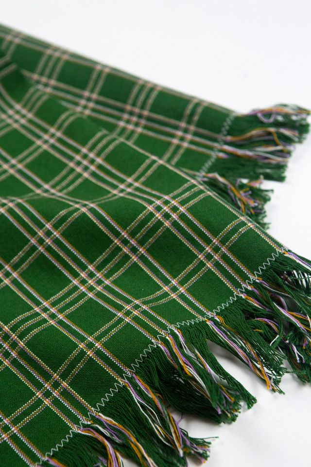 Archive New York Chiapas Plaid Tea Towel #1