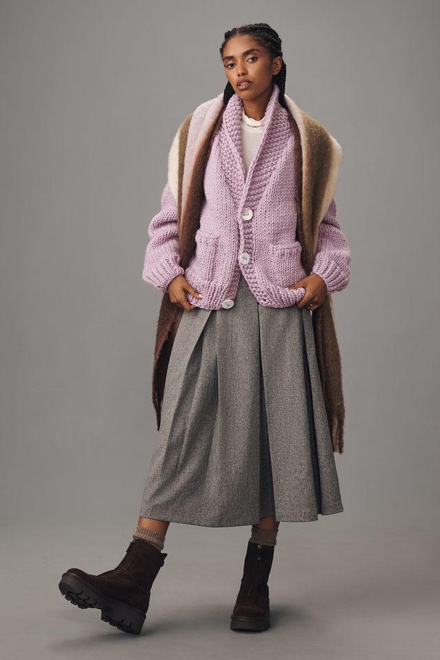 GOGO Sweaters Short Ski Cardigan Sweater #2