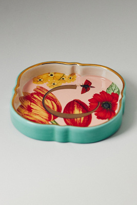 Eden Monogram Stoneware Trinket Dish