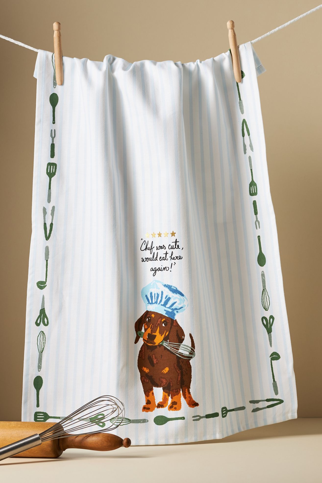 Sous Chef Dish Towel - Mint, One Size