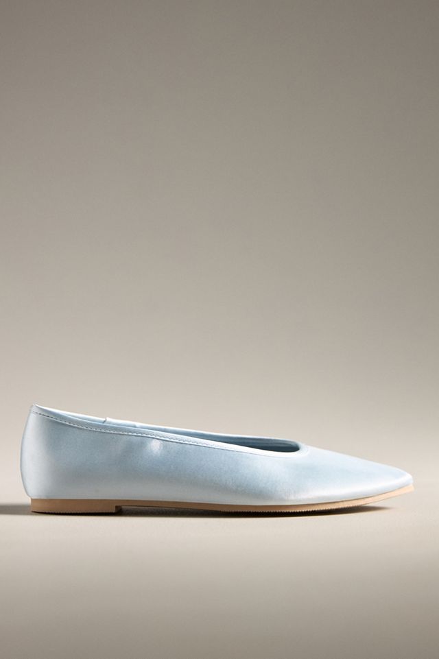 BC Footwear by Seychelles Georgette Satin Ballet Flats #1