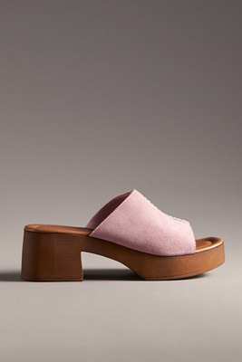 SEYCHELLES MADE FOR ME WOOD-BOTTOM HEELS 