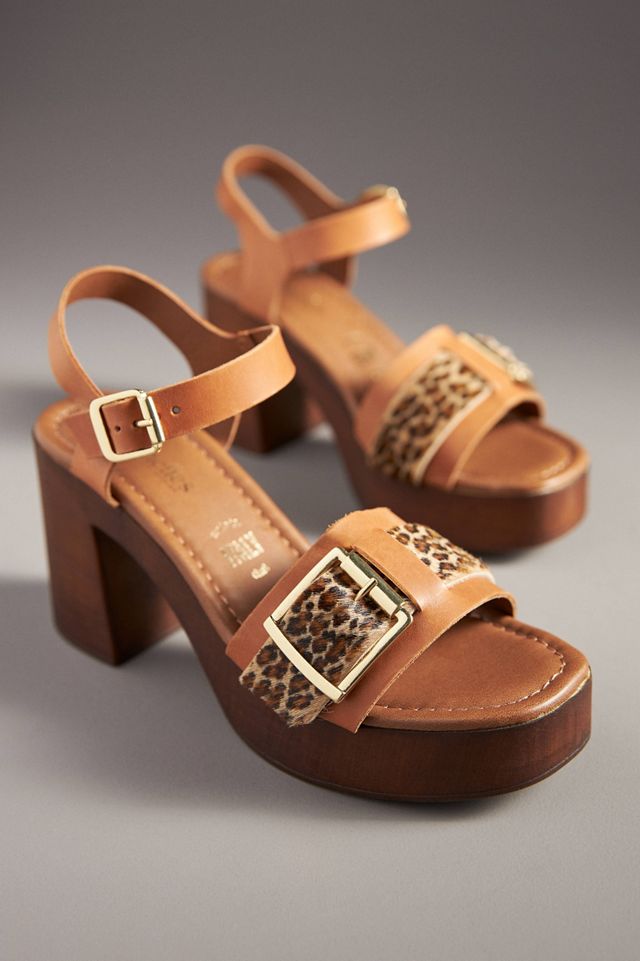 Seychelles In Charge Wood-Bottom Platform Sandals #1