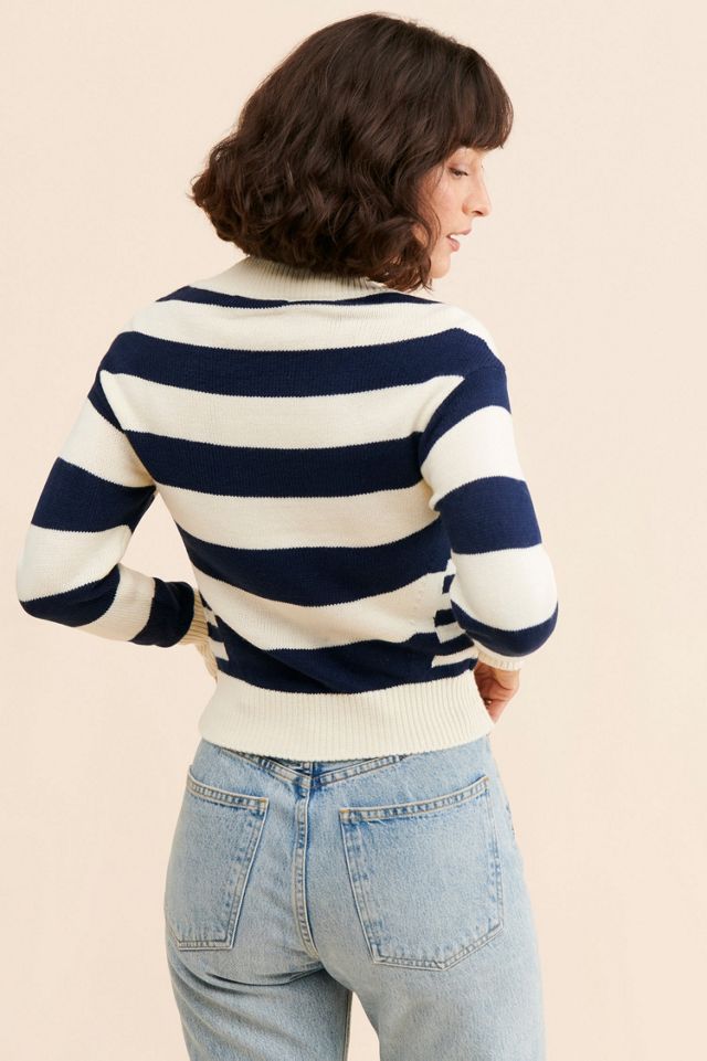 Kourt Monica Striped Sweater #1