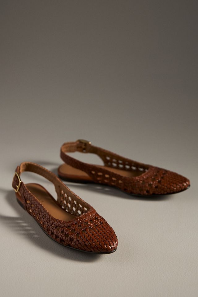 Seychelles Avalon Woven Slingback Flats #1