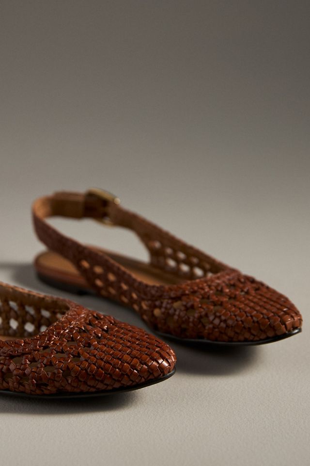 Seychelles Avalon Woven Slingback Flats #3