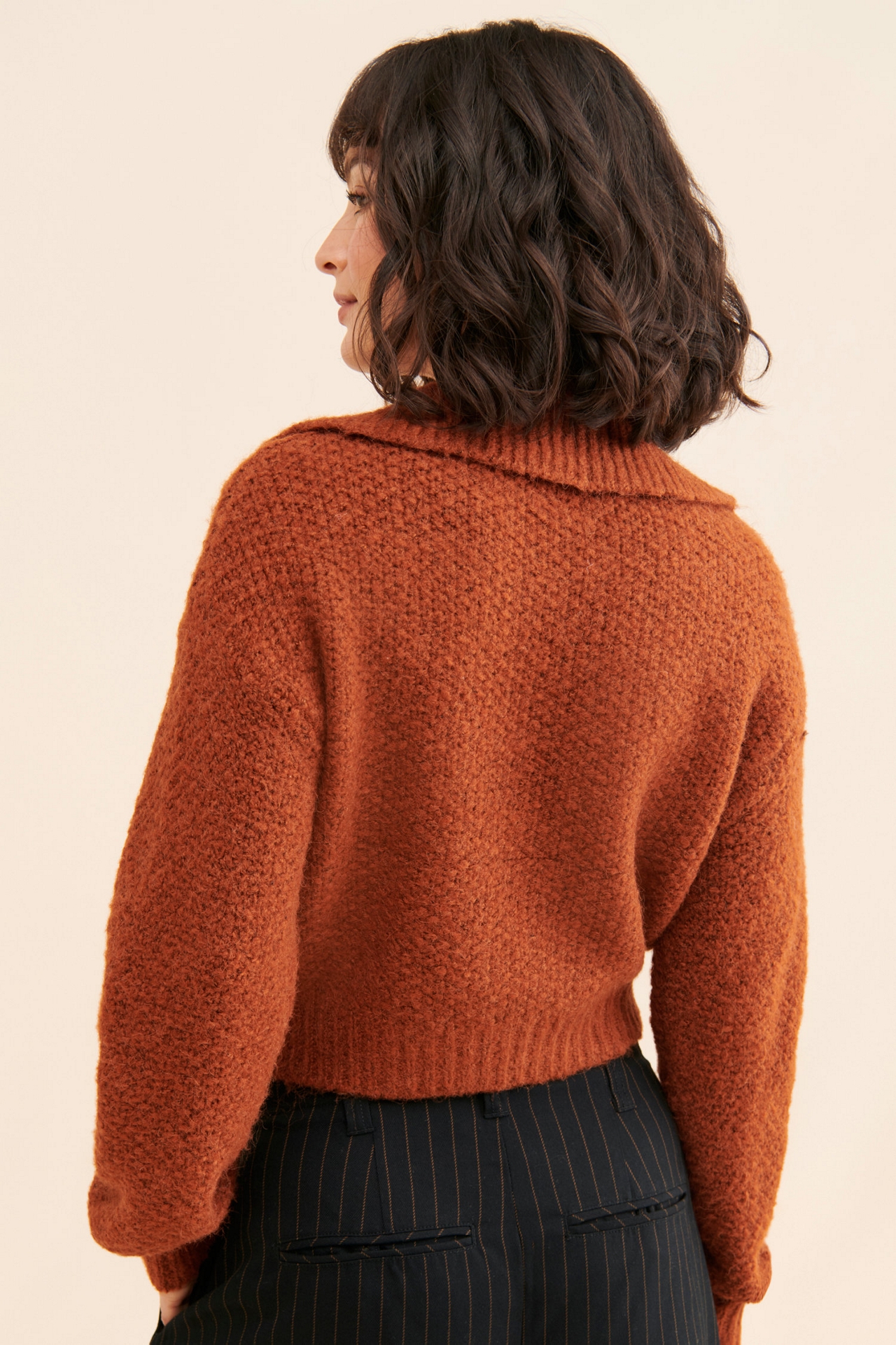 Sage The Label Sophia Lace-Up Sweater