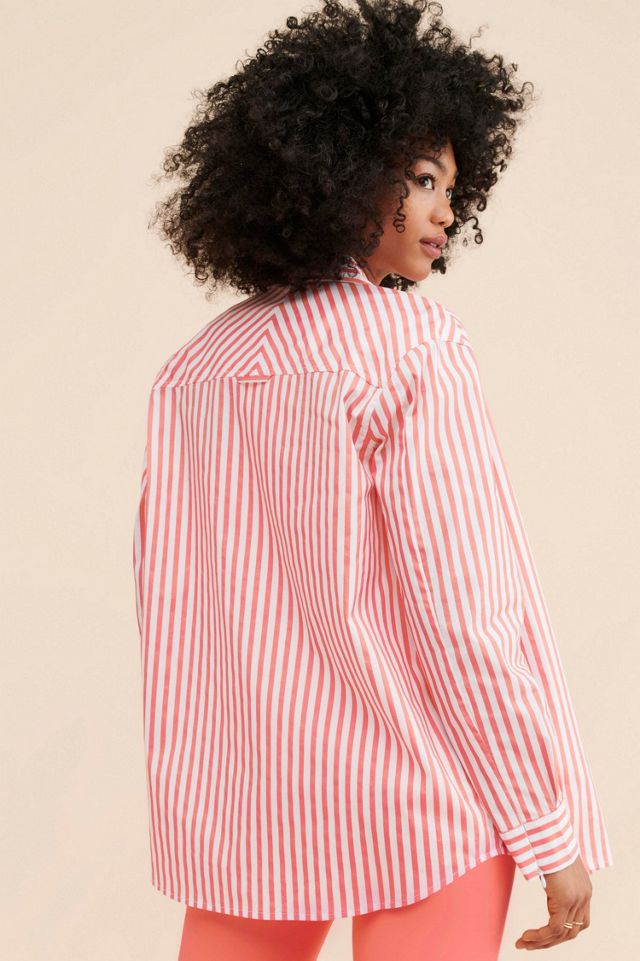 Nuuly x Addison Bay Assembly Striped Button Down #1