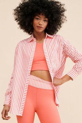 Nuuly x Addison Bay Assembly Striped Button Down