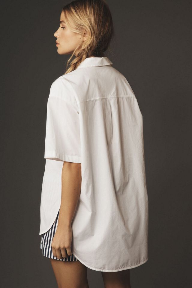 Maeve The Bennet Buttondown Shirt: Short-Sleeve Edition #1