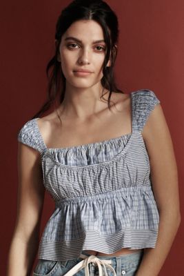 Shirred Bodice Tank
