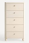 Tasha Lacquer Five-Drawer Dresser