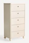 Tasha Lacquer Five-Drawer Dresser