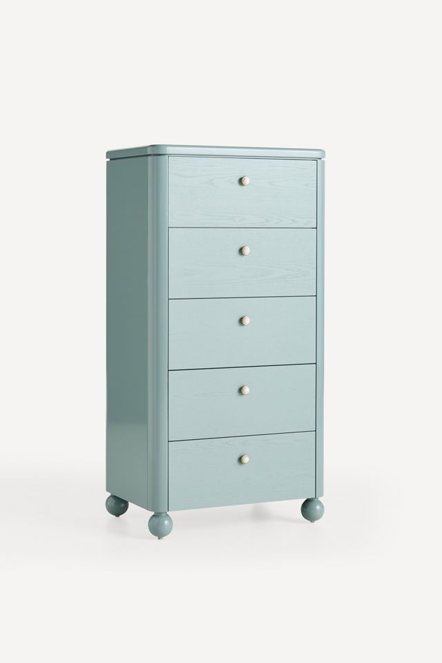 Tasha Lacquer Five-Drawer Dresser | AnthroHome