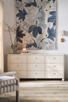 Tasha Lacquer Nine-Drawer Dresser