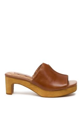 Schutz Arissa Block-Heel Mules | Anthropologie