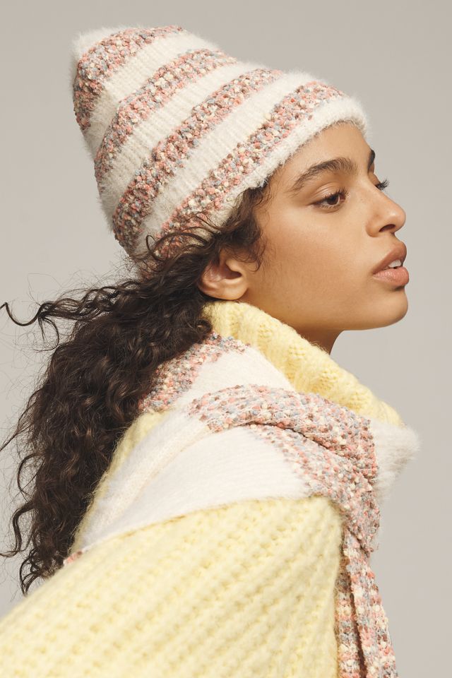By Anthropologie Cozy Popcorn Beanie #1