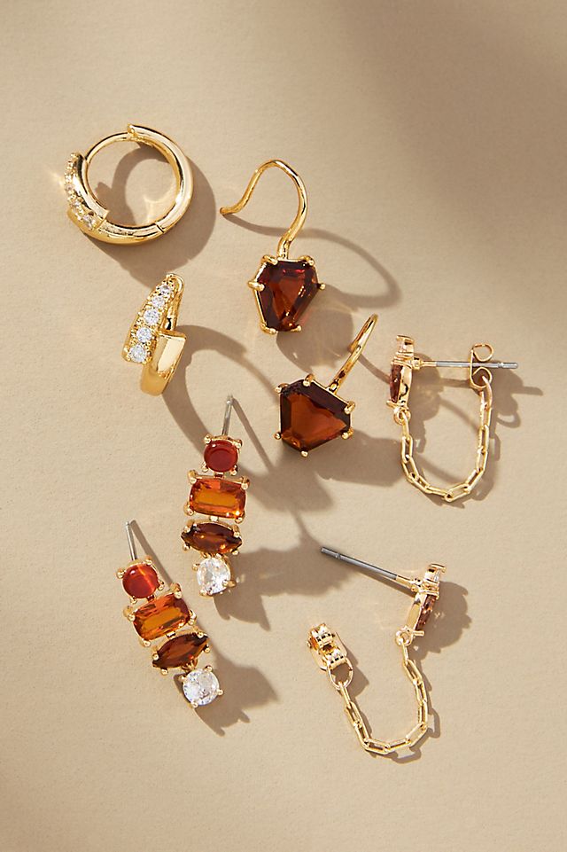 Birthstone Huggie earring Birthstone Huggie earring