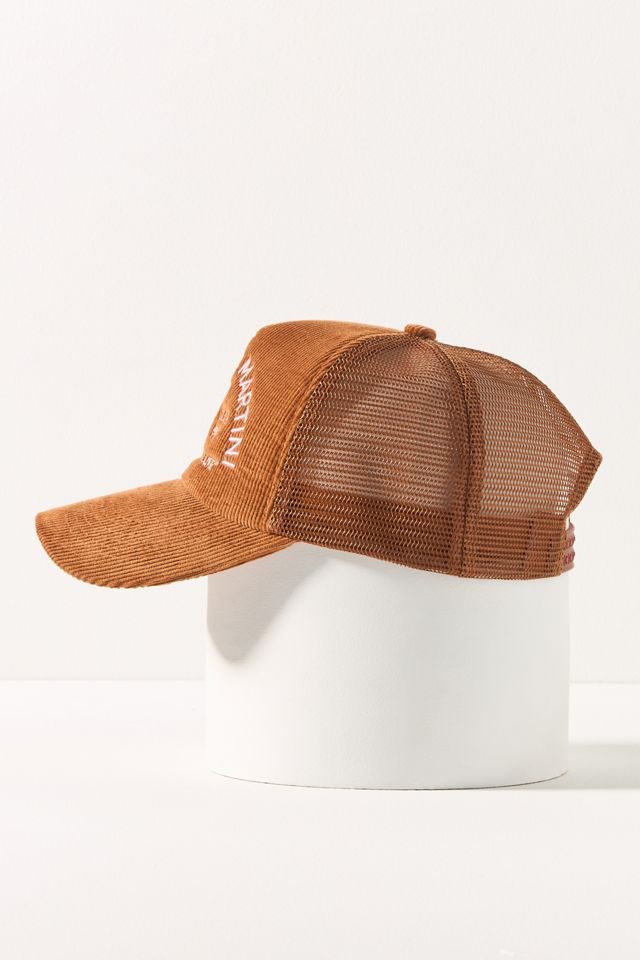 Worn/West Espresso Martini Trucker Hat | Anthropologie display picture 3