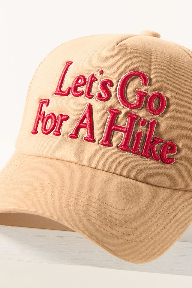 Worn/West Let's Go For A Hike Trucker Hat #3