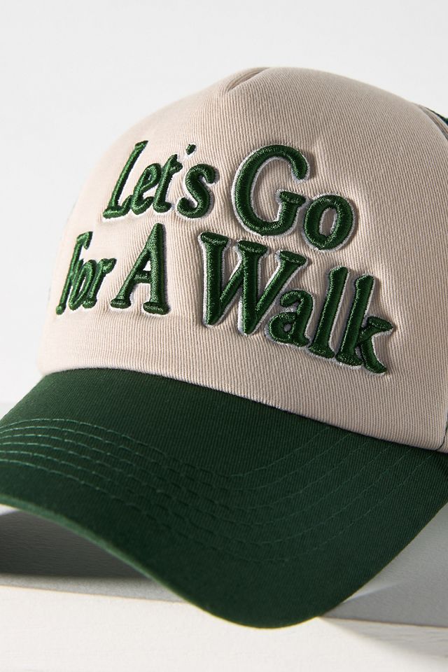 Worn/West Let's Go For a Walk Trucker Hat #3