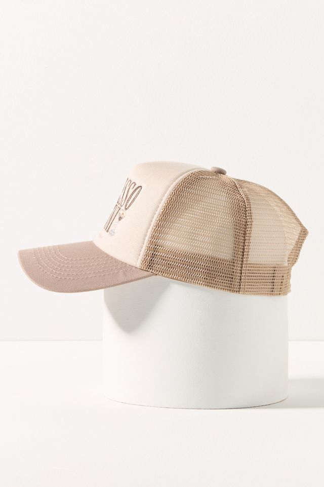 NWT Anthro Espresso Martini Hat Worn/West Espresso Martini Trucker Hat | Anthropologie main image 3