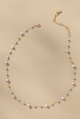 Mixed Bead Dainty Necklace