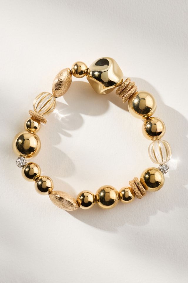 Mixed Beaded Bracelet | Anthropologie