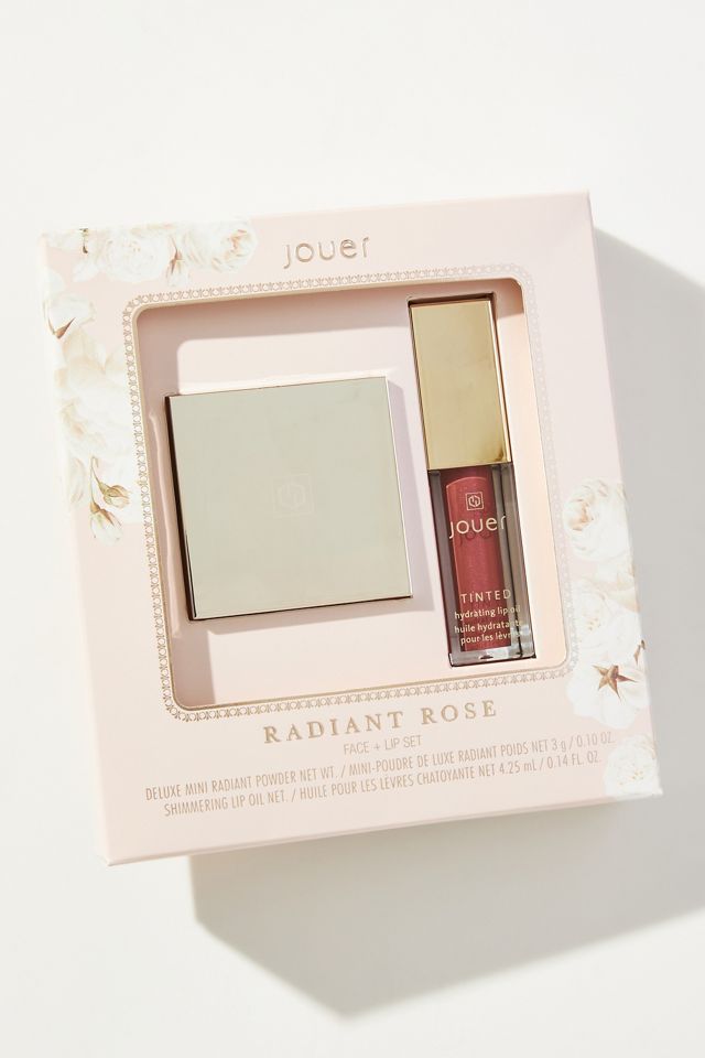 Jouer Cosmetics Radiant Rose Face & Lip Set #1