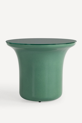 Anthropologie Dulce Round Side Table In Green