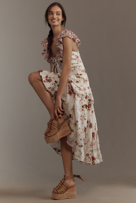 Paloma Barceló Cannes Platform Heels In Brown
