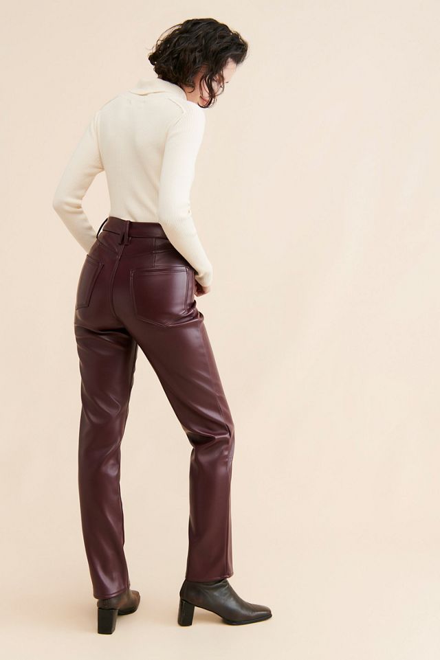 Good American Better Than Vegan Leather Pants #1