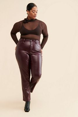 Good American Better Than Vegan Leather Pants