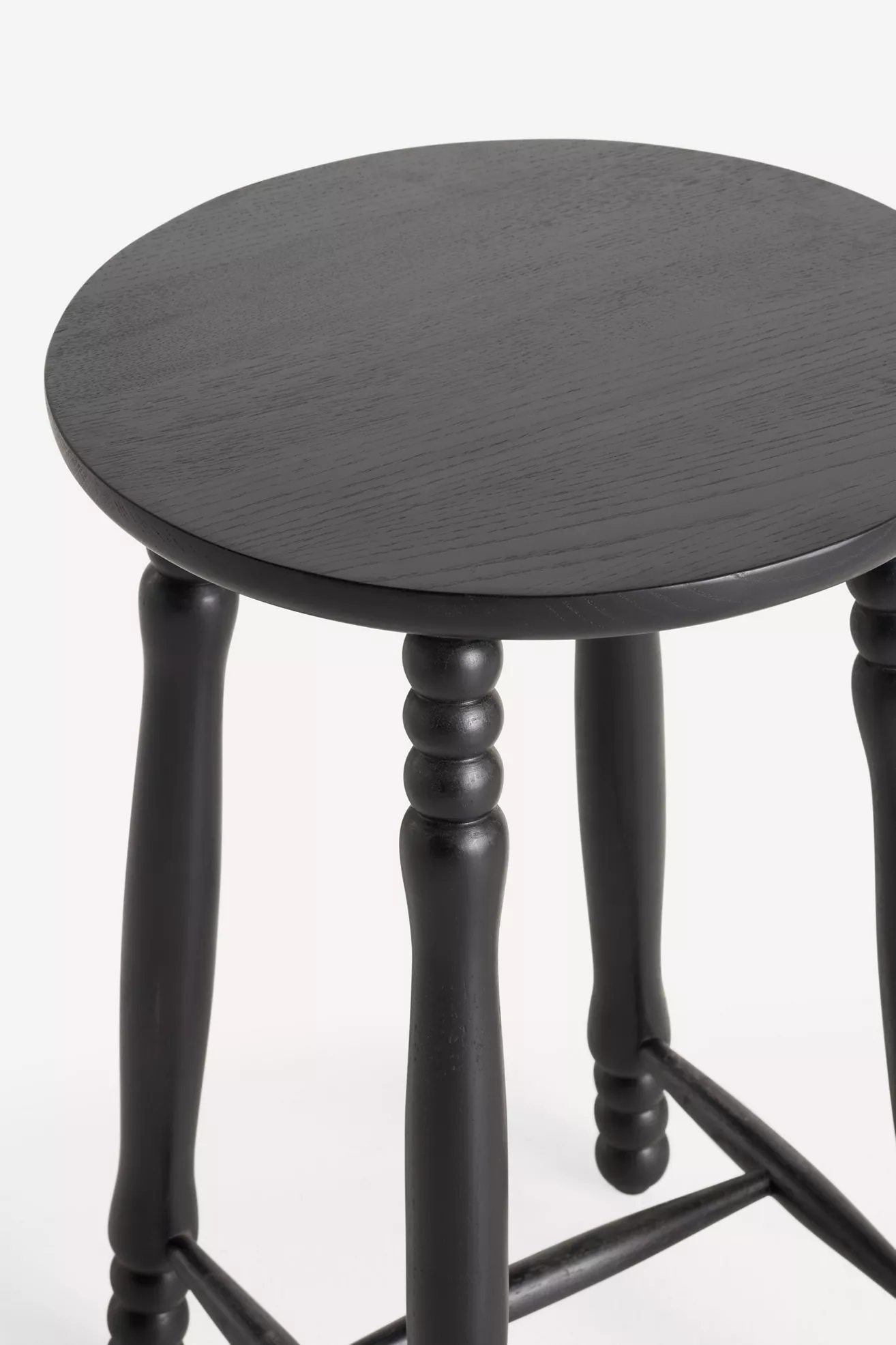 Pierre Turned Wood Counter Stool - thumbnail 9
